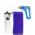 Maxi Blue Handle Clear Hose | Penis Pump - 9" x 2.5" Thick-Walled Cylinder
