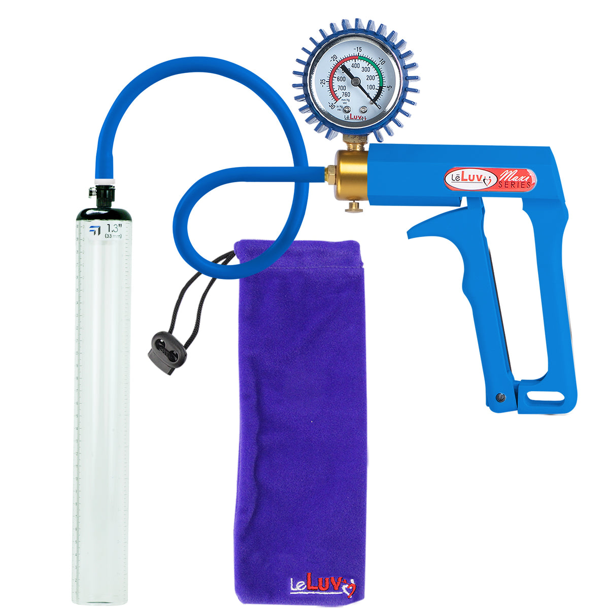 Blue + Protected Gauge / 12" x 1.3"