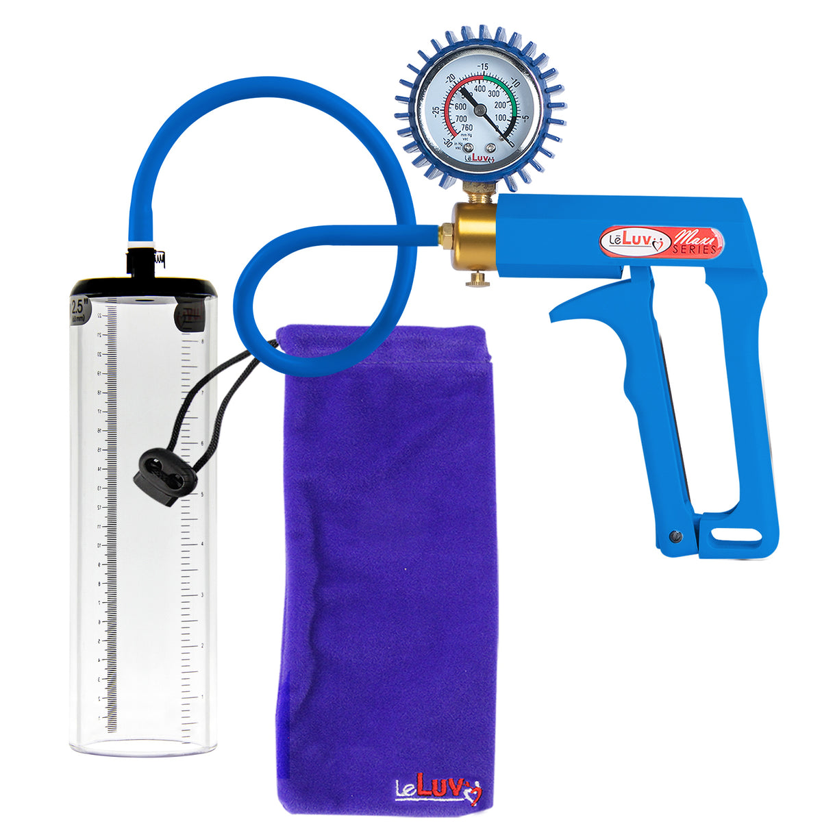 Blue + Protected Gauge / 9" x 2.5"