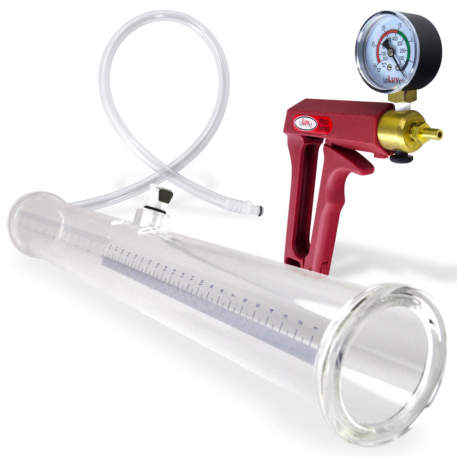 MAXI Gauge Buddy Penis Pump 18" x 2.0"