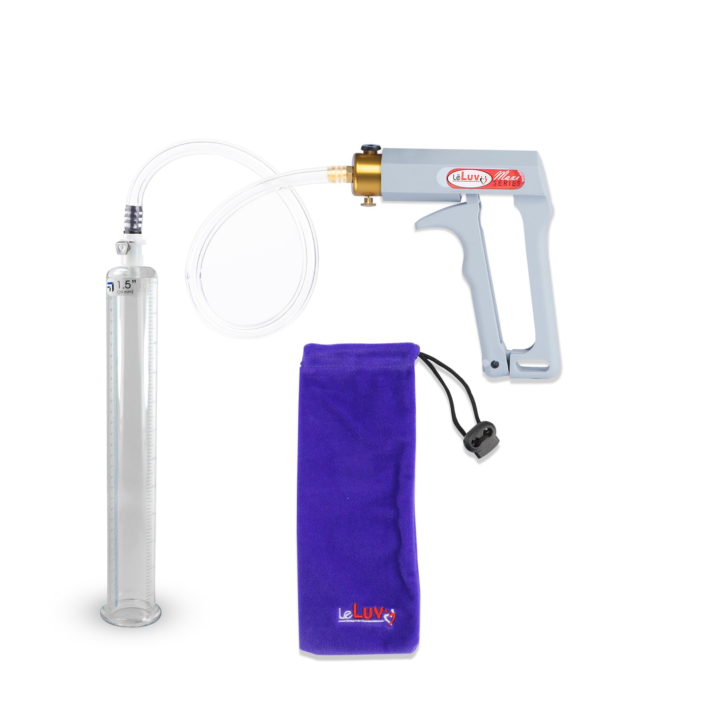 MAXI Gray Penis Pump Enlarge Kit - 12" x 1.50" Cylinder