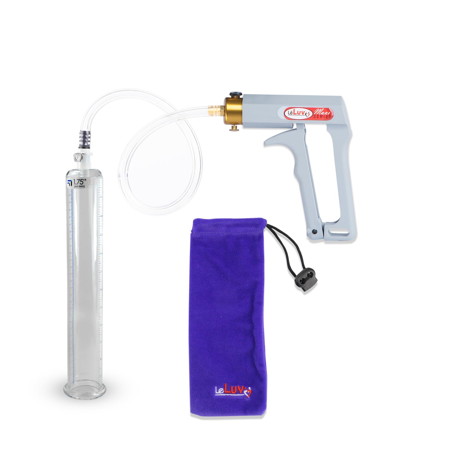 MAXI Gray Penis Pump with 12" x 1.75" Cylinder