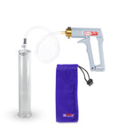 Maxi Grey Handle Clear Hose | Penis Pump + 12" x 2.125" Cylinder
