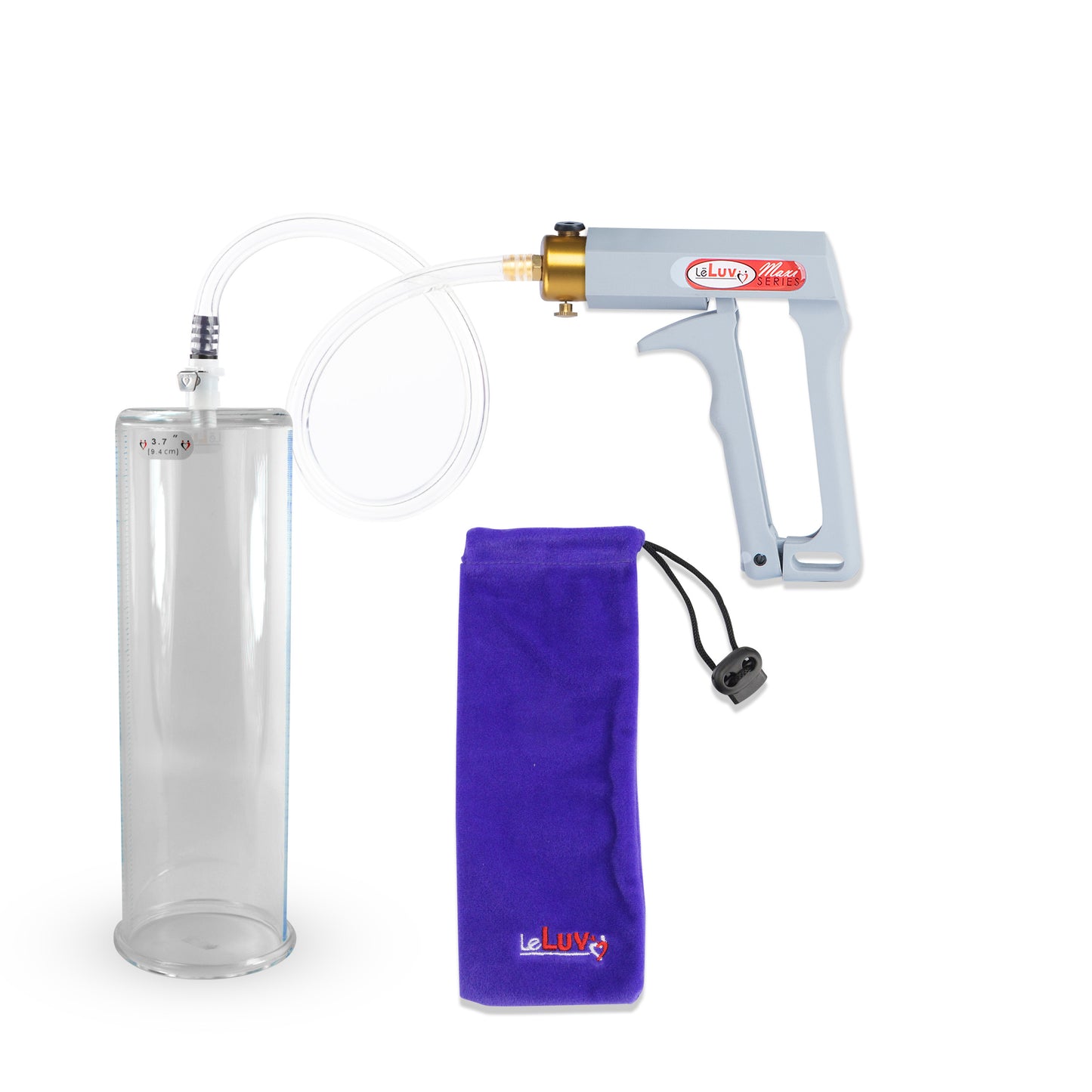 MAXI Gray Penis Pump with 12" x 3.70" Cylinder