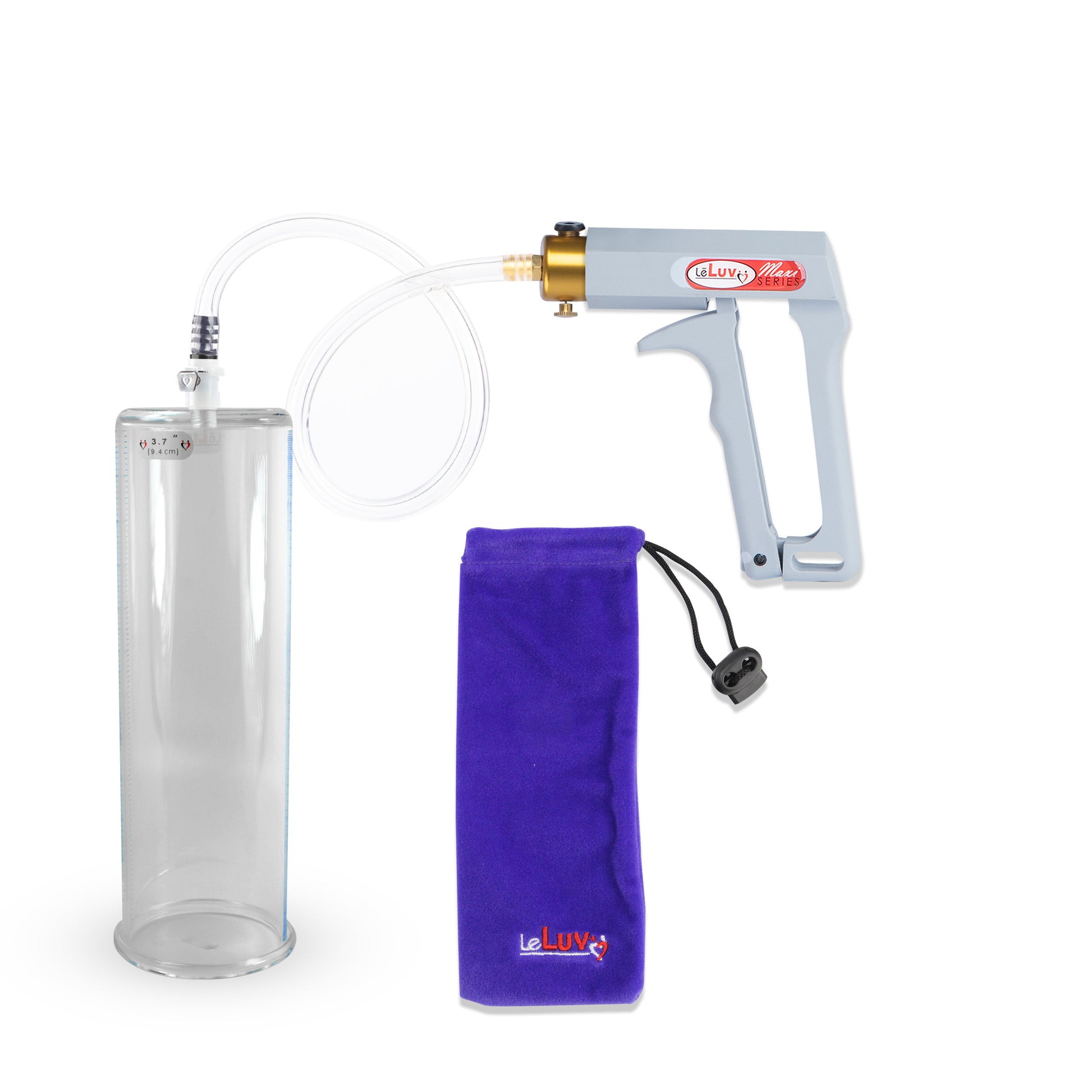 MAXI Gray Penis Pump with 12" x 3.70" Cylinder