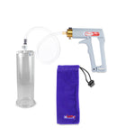 Maxi Grey Handle Clear Hose | Penis Pump + 9" x 3.00" Cylinder