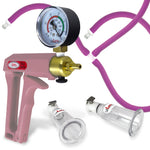 LeLuv MAXI Purple + Gauge Pistol Nipple Pump Slippery Purple Hose Medium