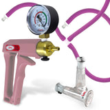 LeLuv MAXI Purple + Gauge Pistol Nipple Pump Slippery Purple Hose Small