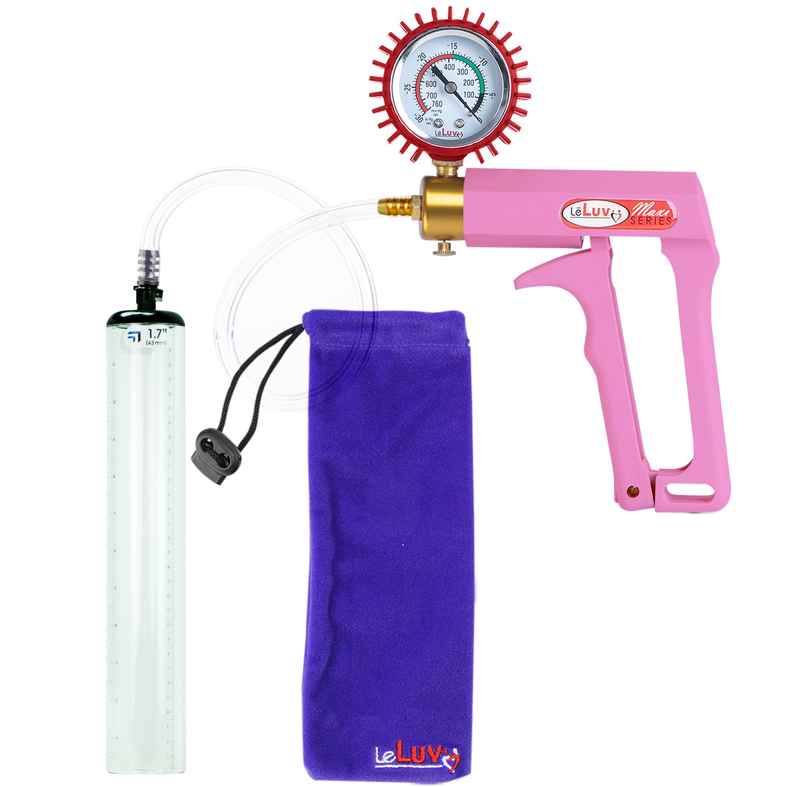 Pink + Protected Gauge / 12" x 1.7"