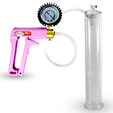 MAXI Pink 12" Penis Pump + Protected Gauge - 2.00" Diameter with