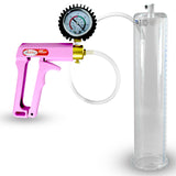 MAXI Pink Penis Pump w/ Protected Gauge with 12" x 2.5"