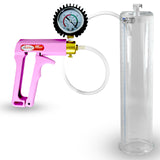 MAXI Pink Penis Pump w/ Protected Gauge with 12" x 2.75"