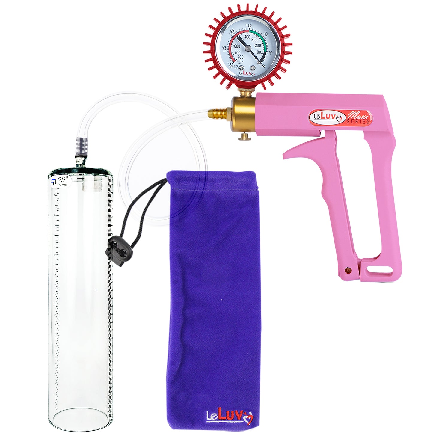 Pink + Protected Gauge / 12" x 2.12"