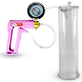 MAXI Pink Penis Pump w/ Protected Gauge with 12" x 3.25"