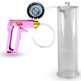 MAXI Pink Penis Pump w/ Protected Gauge with 12" x 3.50"