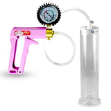 MAXI Pink 9" Penis Pump + Protected Gauge - 2.125" Diameter with