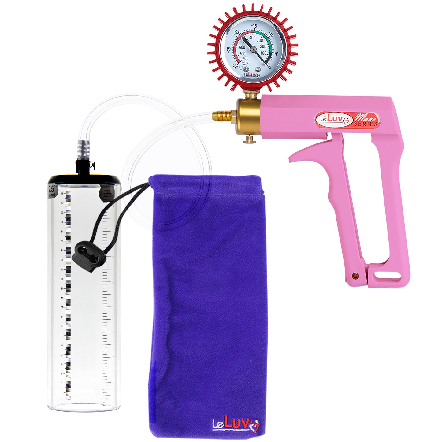 Pink + Protected Gauge / 9" x 2.5"