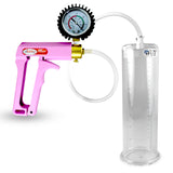 MAXI Pink 9" Penis Pump + Protected Gauge - 2.75" Diameter with