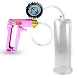 MAXI Pink 9" Penis Pump + Protected Gauge - 2.875" Diameter