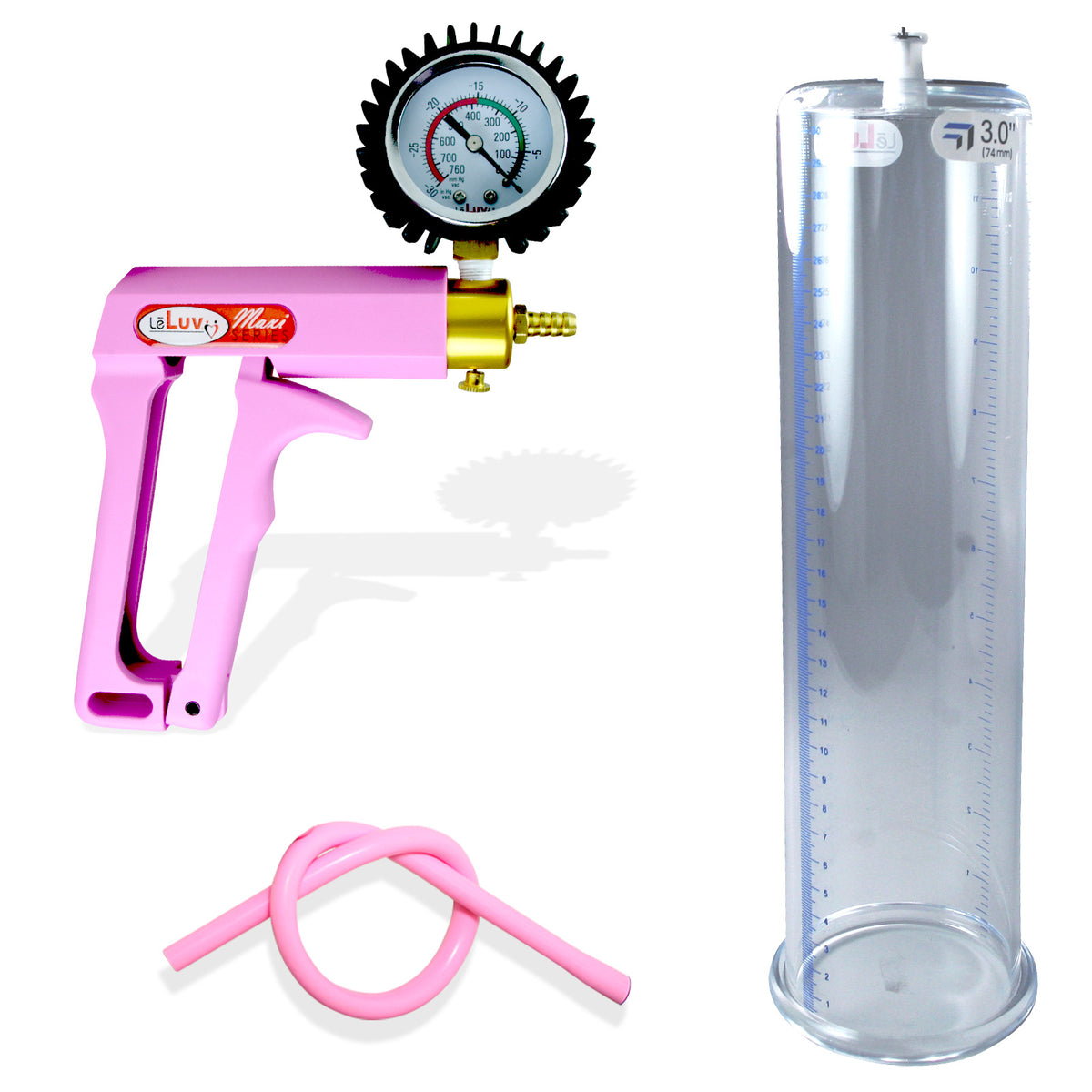 Pink + Protected Gauge / 12" x 3.00"