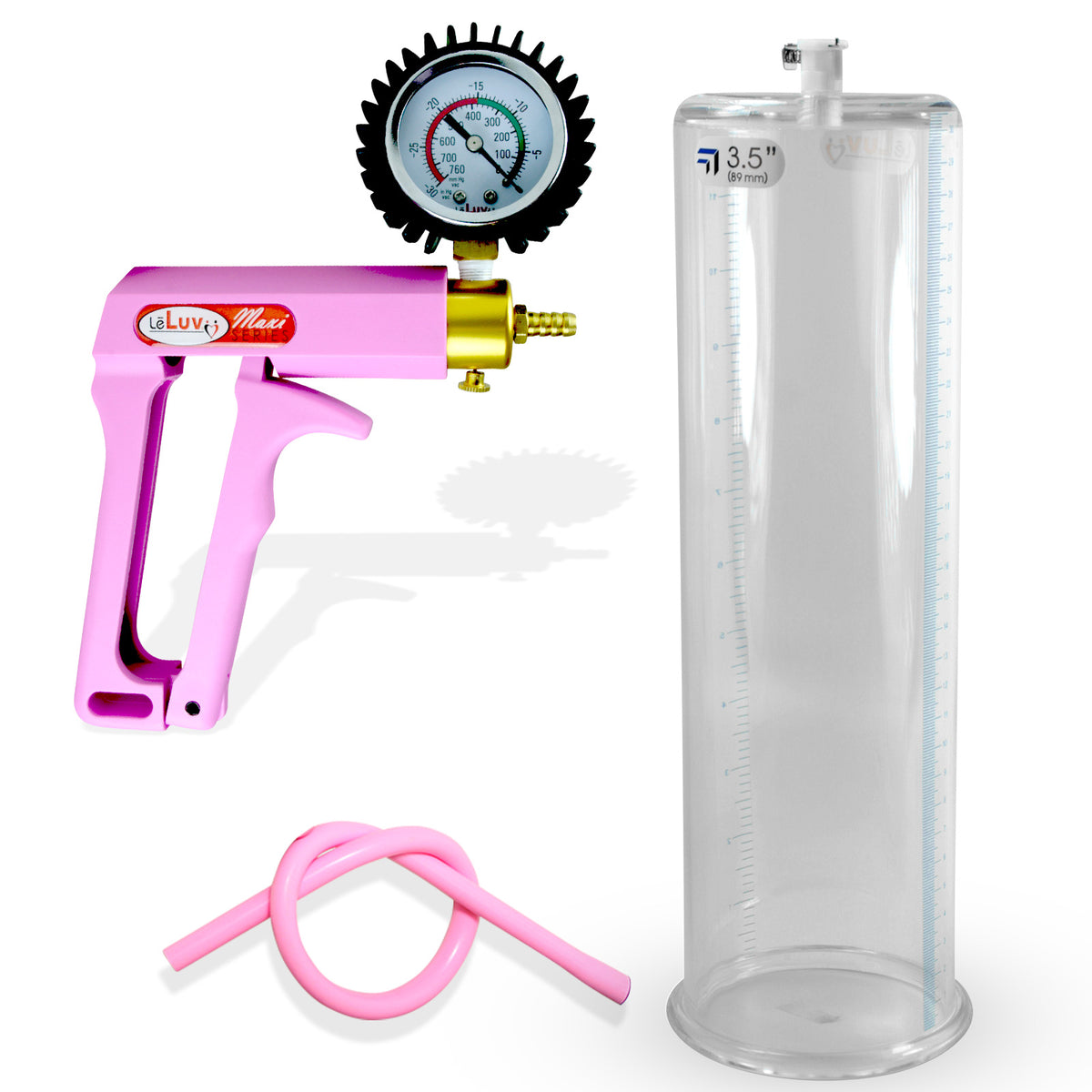 Pink + Protected Gauge / 12" x 3.50"