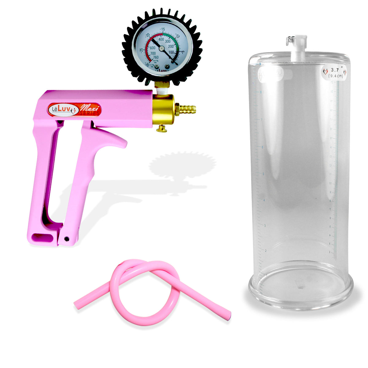 Pink + Protected Gauge / 9" x 3.70"