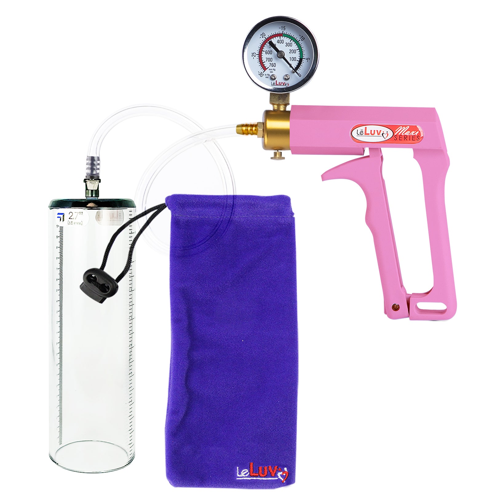 Pink + Gauge / 9" x 2.7"