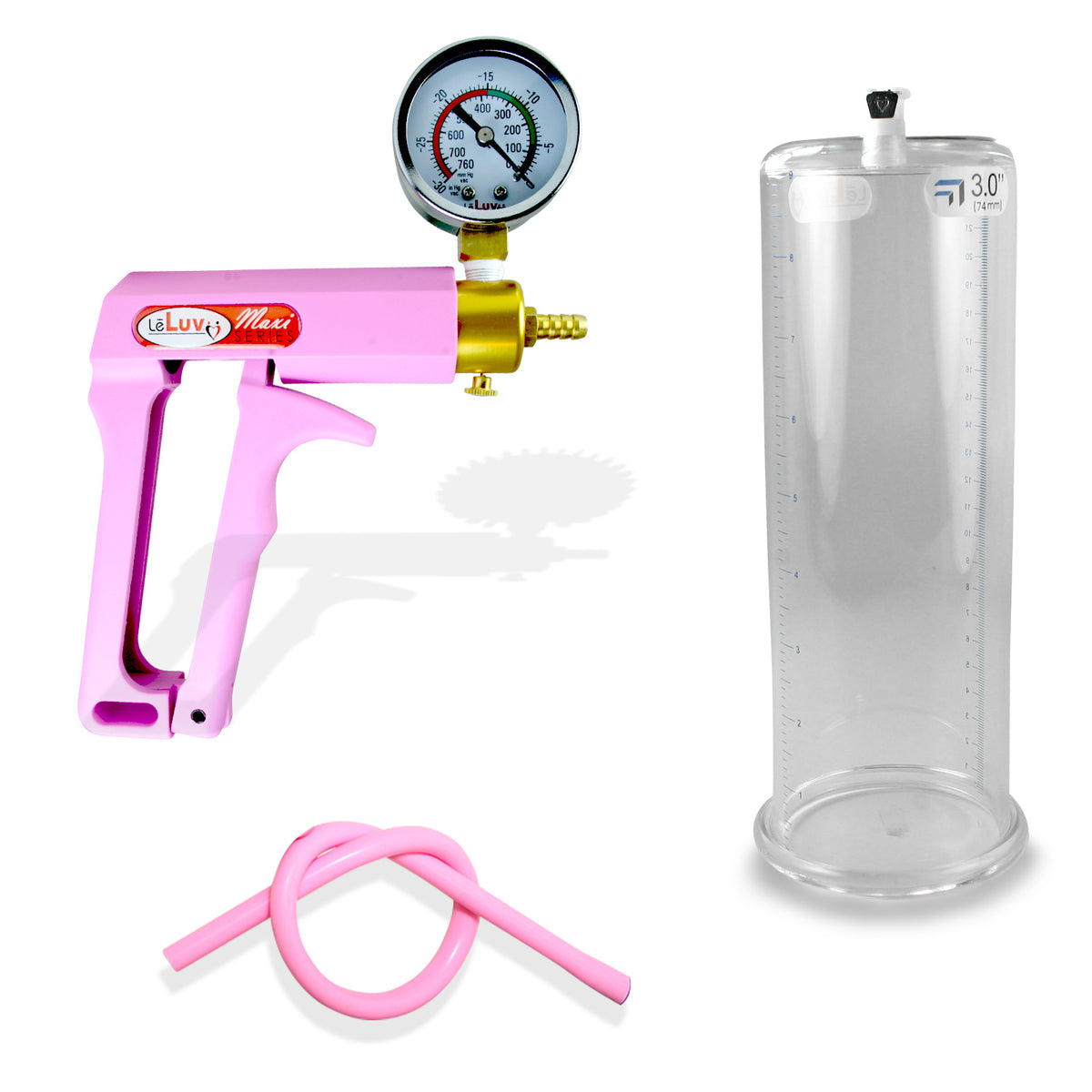 Pink + Gauge / 9" x 3.00"