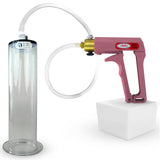 MAXI Pink Penis Pump with 9" x 2.25" WIDE Flange Cylinder
