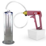 MAXI Pink Penis Pump with 9" x 2.50" WIDE Flange Cylinder