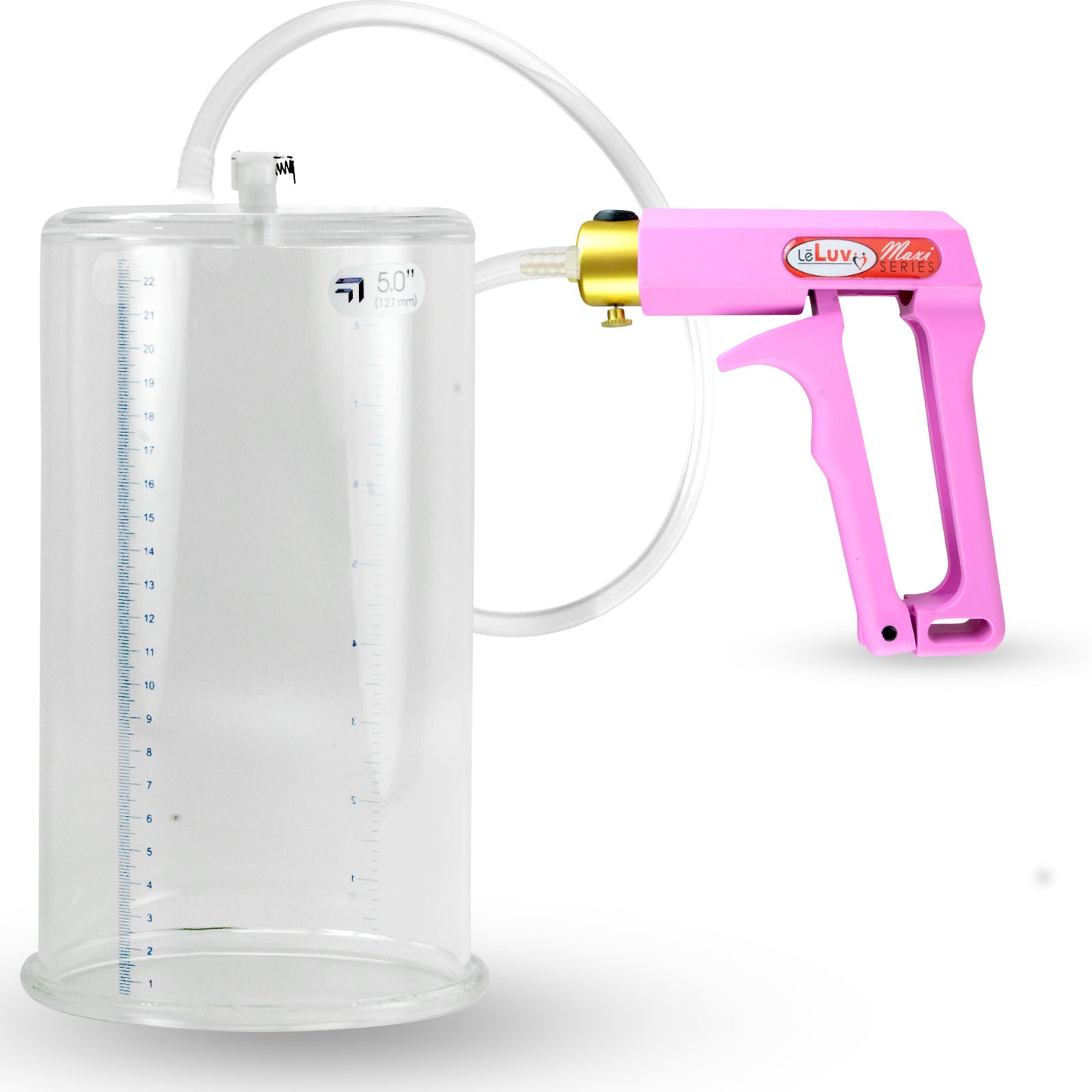 Maxi Pink Penis Pump - 9" x 5.00" Cylinder