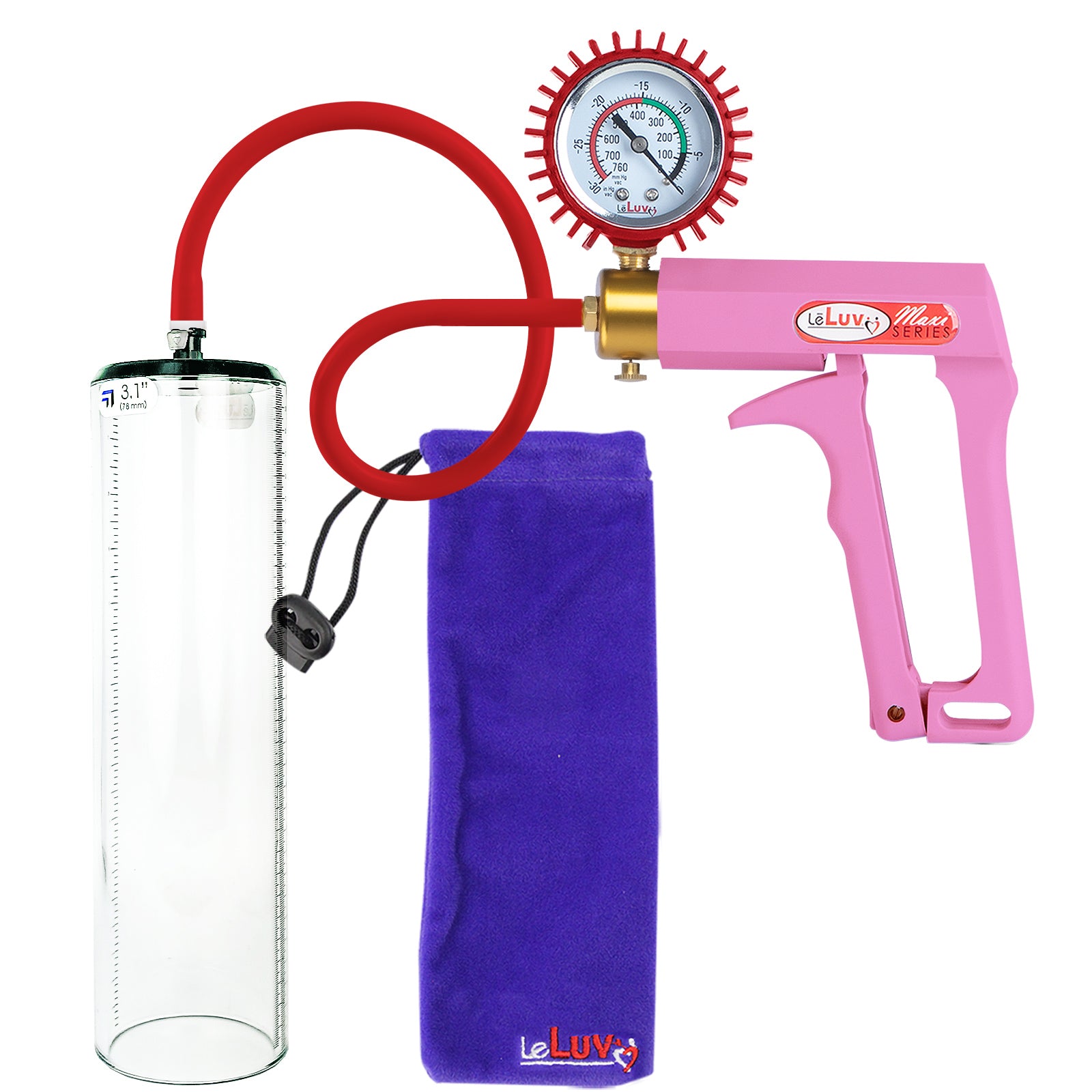 Pink + Protected Gauge / 12" x 3.1"