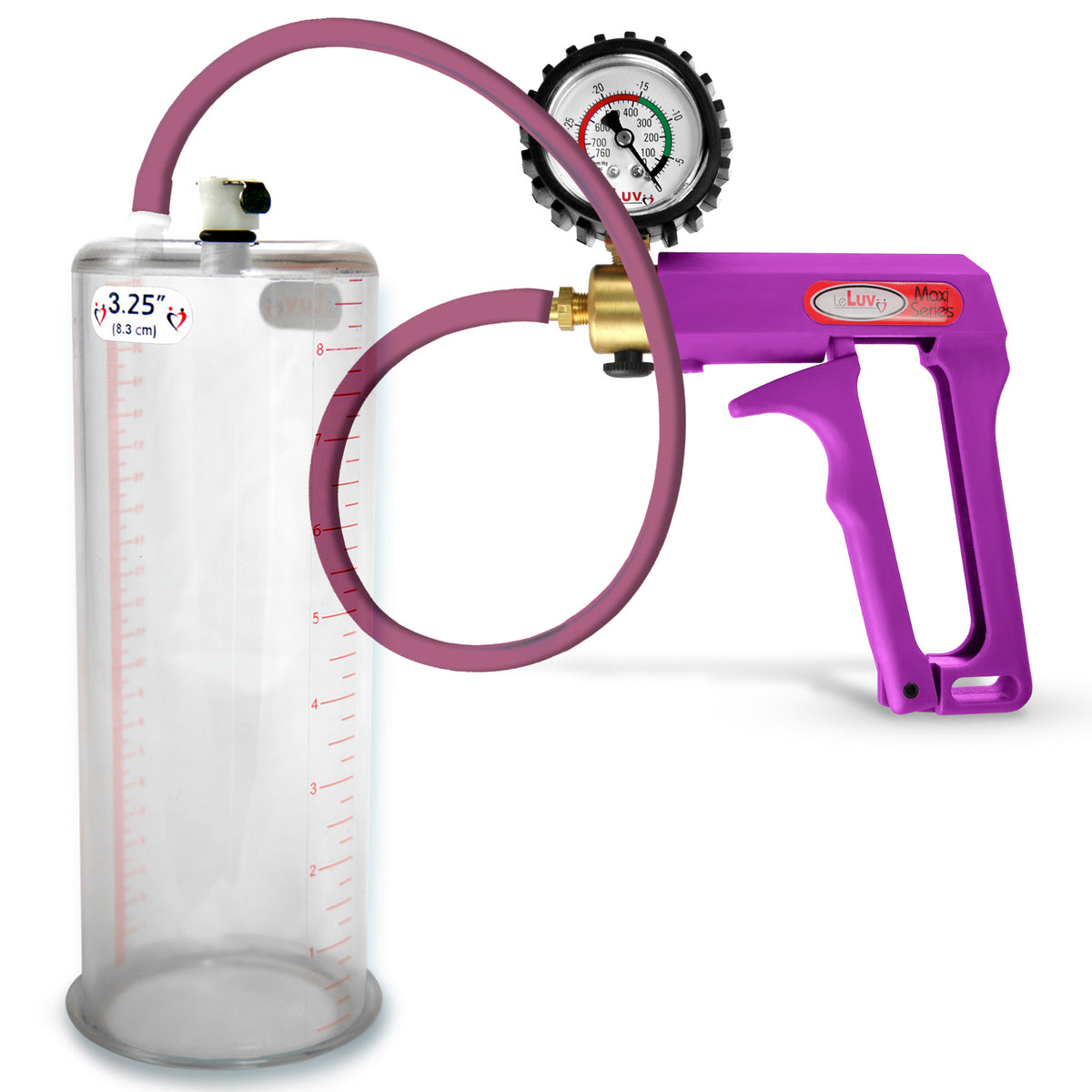 Purple + Protected Gauge / 9" x 3.25"