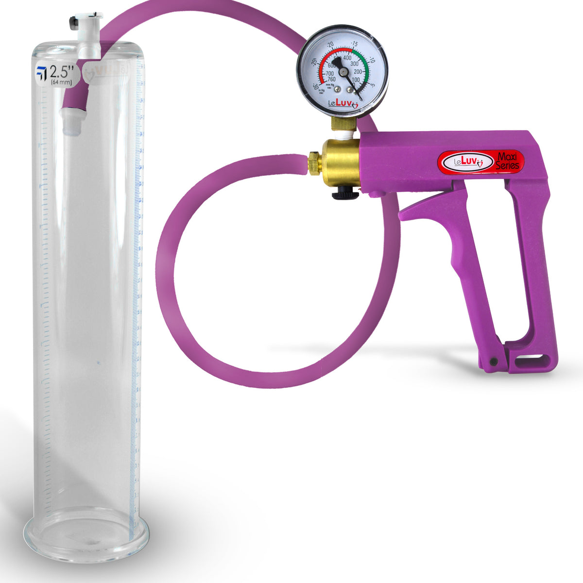 Purple + Gauge / 12" x 2.50"