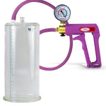 Maxi Purple + Gauge 9" Length Penis Pump Premium Hose with - 4.10" Diameter