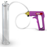 Maxi Purple Handle Clear Hose | Penis Pump + 12" x 2.00" Cylinder