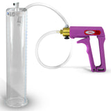 Maxi Purple Handle Clear Hose | Penis Pump + 12" x 2.50" Cylinder