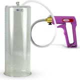 Maxi Purple Handle Clear Hose | Penis Pump | 12" x 4.50" Cylinder