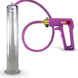 MAXI Purple Penis Pump with Premium Hose 12" Length - 2.00" Diameter Wide Flange Cylinder