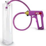 MAXI Purple Penis Pump with Premium Hose 12" x 3.0" Cylinder