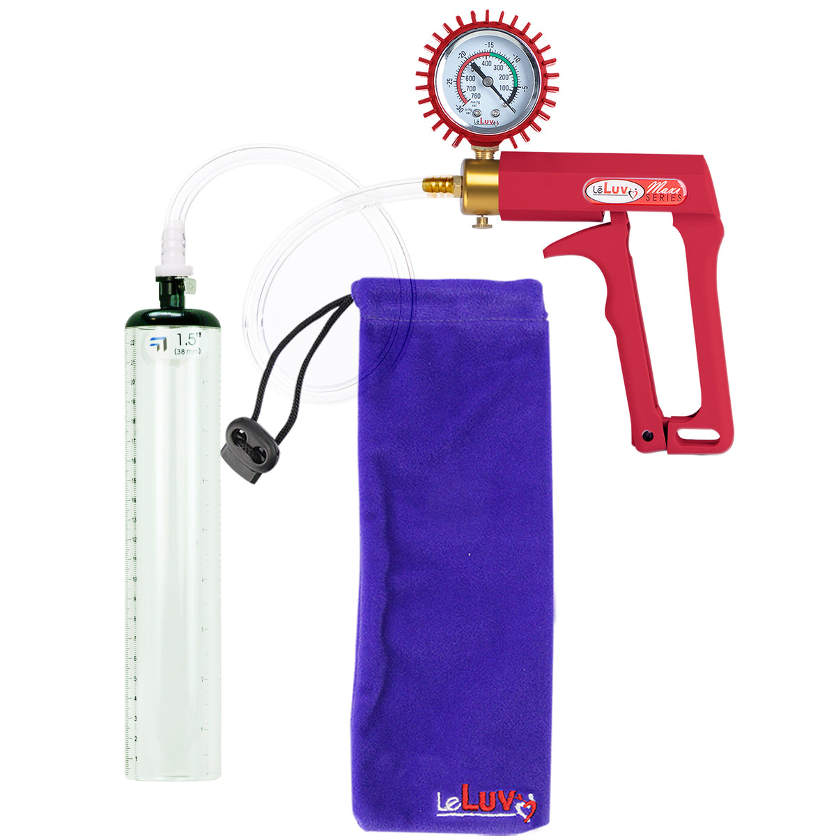 Red + Protected Gauge / 9" x 1.5"