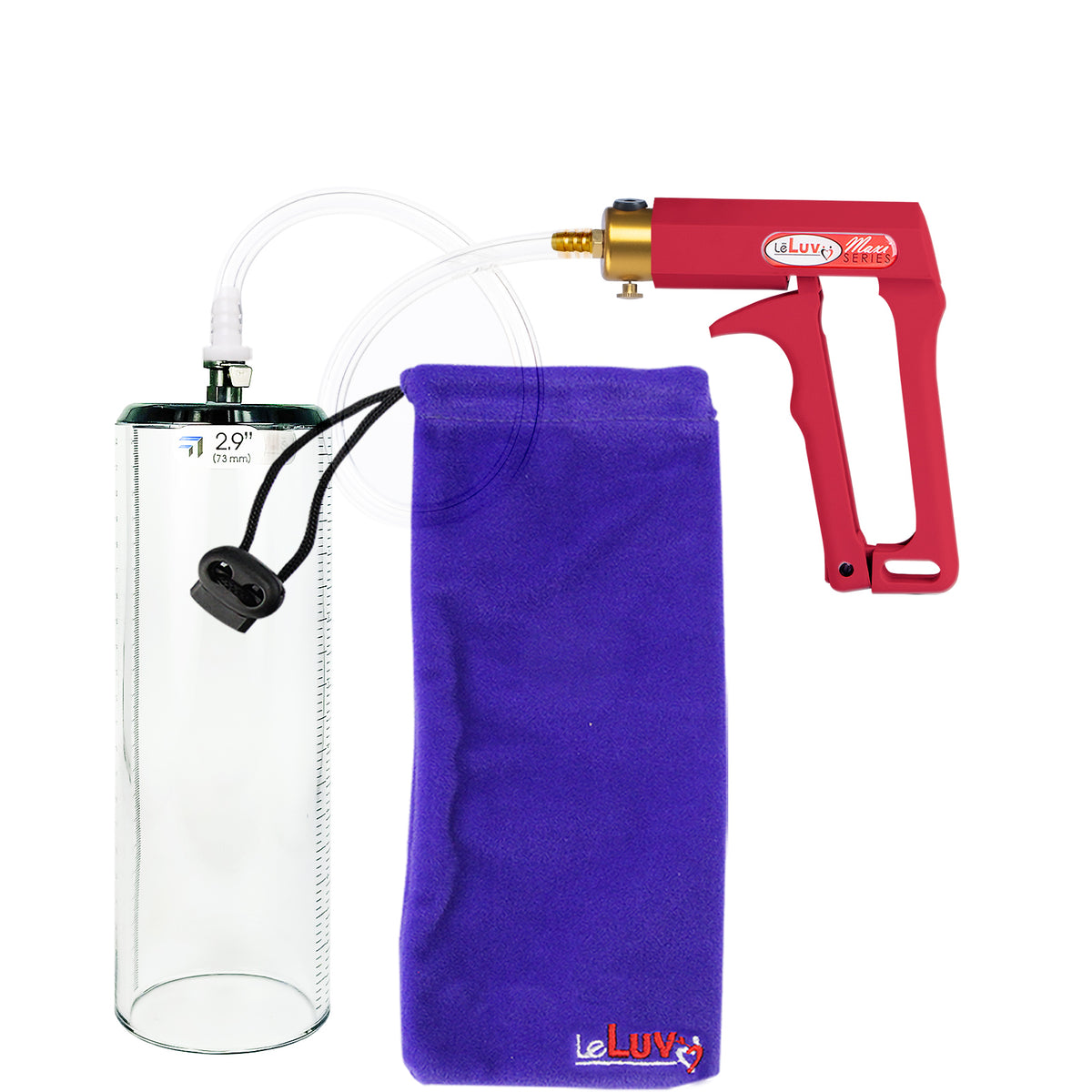 Red / 9" x 2.9"