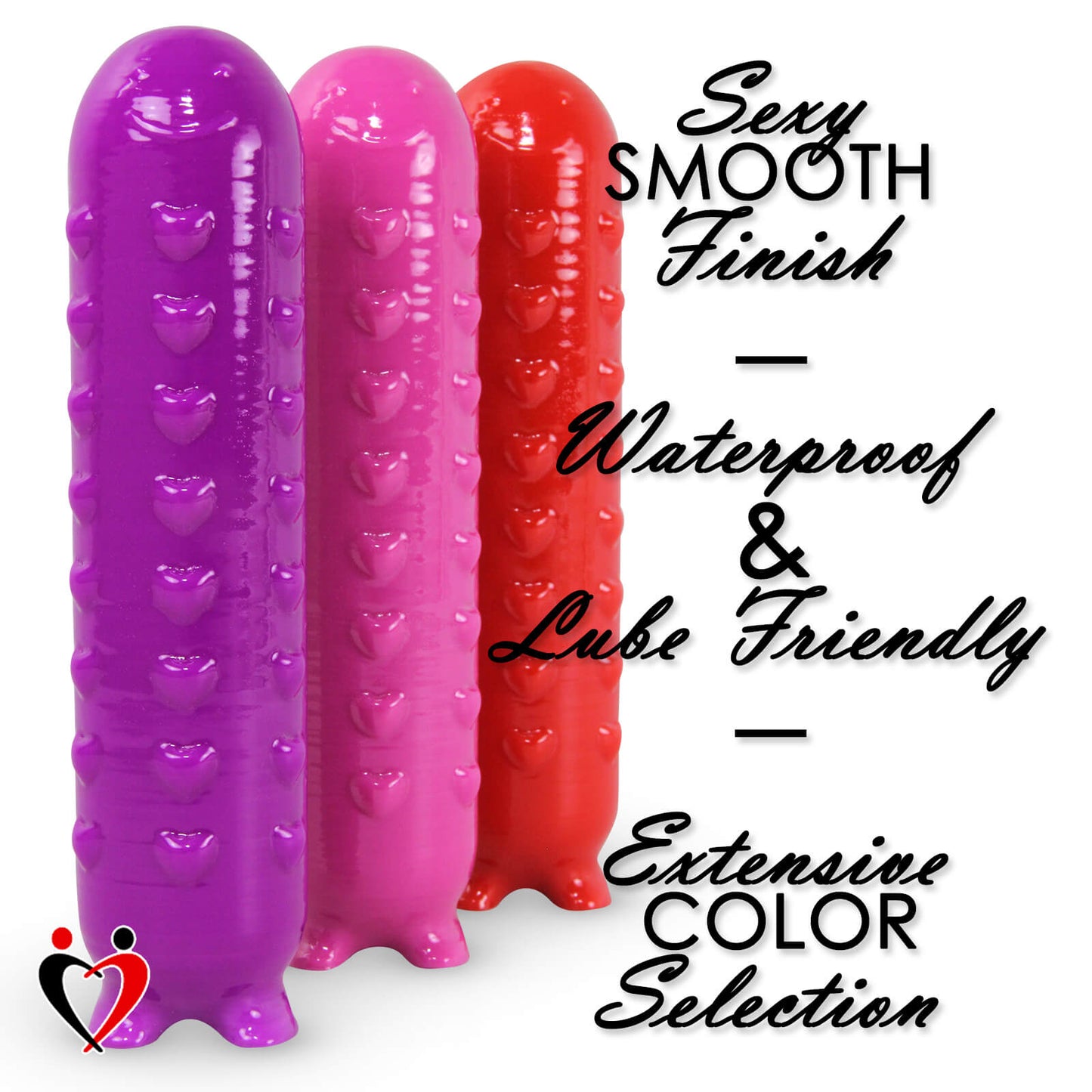 Dildo 7 Inch Mr. Hearty 3D Printed - Choose a Thickness