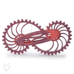 Nautilus Gear Fidget Toy Medium - Cotton Candy (Purple to Pink Color Change)