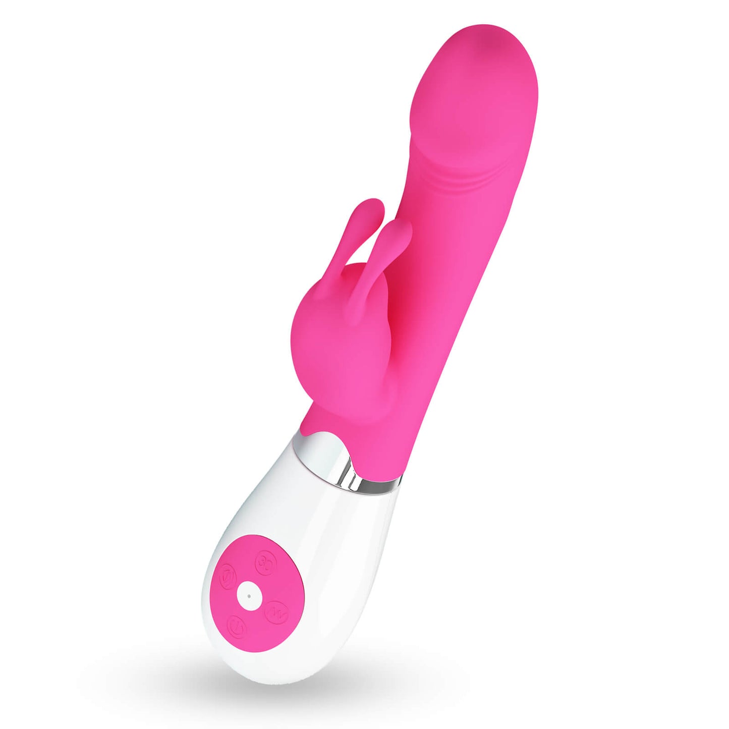 Rabbit Vibrator Voice/Sound Activated 30 Modes Smooth Silicone Pink