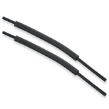 Black Tubing + White cushion liquid silicone 2 PK 