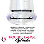 LeLuv Premium iPump Penis Pump Kit w/ Smart LCD Display, Color, Silicone Hose | Choose Length 9"/12" | 1.35" - 5.00" Cylinder