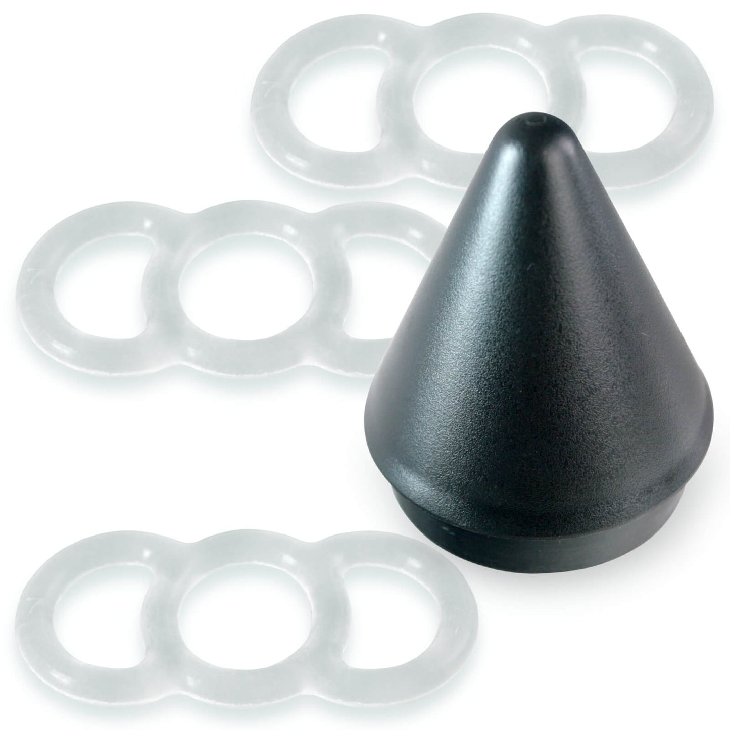 Clear / Large 3-Pack