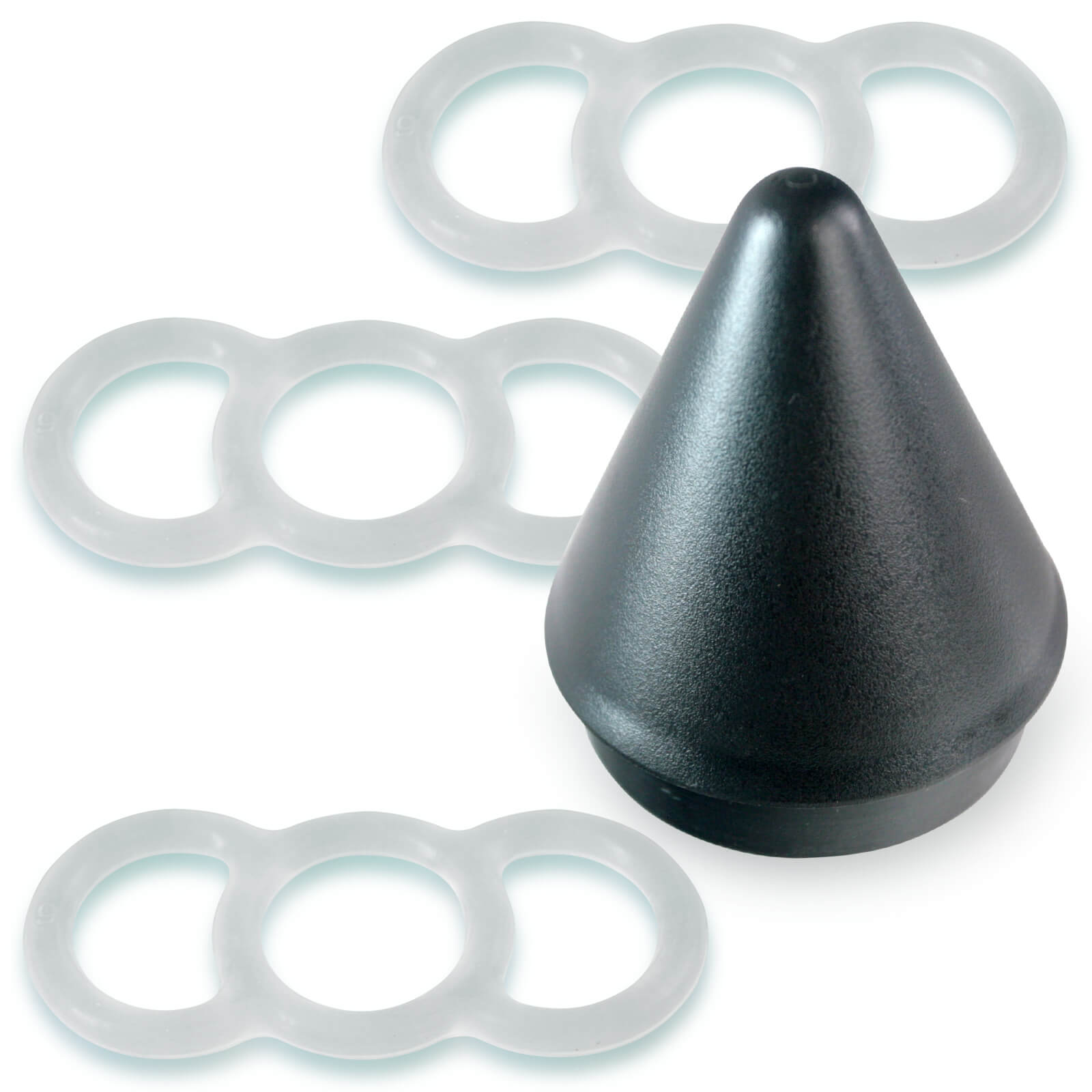 Clear / XXL 3-Pack