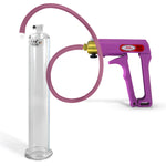 MAXI Purple Penis Pump with Premium Hose 9" x 1.38" Cylinder